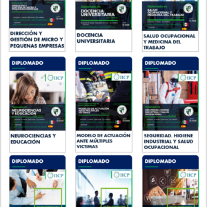 Diplomados y Cursos Especializados Internacionales Online