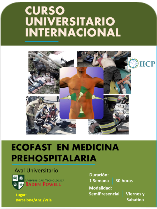 Curso Universitario de EcoFast en Medicina Prehospitalaria