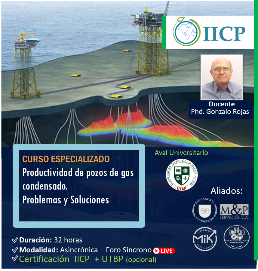 Curso Especializado de PRODUCTIVIDAD DE POZOS DE GAS CONDENSADO: PROBLEMAS Y SOLUCIONES